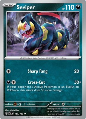 Seviper, Paldea Evolved