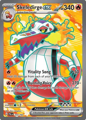 Skeledirge ex, Paldea Evolved