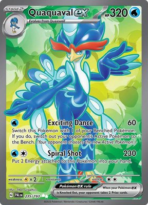 Quaquaval ex, Paldea Evolved