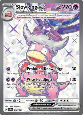 Slowking ex, Paldea Evolved