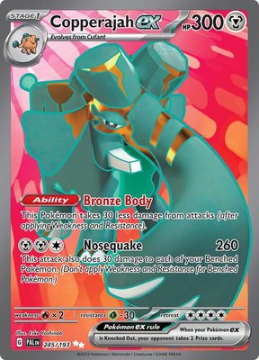 Copperajah ex, Paldea Evolved