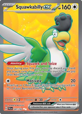Squawkabilly ex, Paldea Evolved