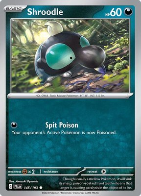 Shroodle, Paldea Evolved