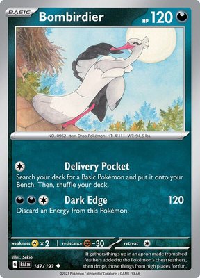 Bombirdier, Paldea Evolved