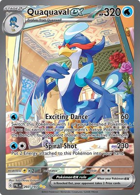 Quaquaval ex, Paldea Evolved