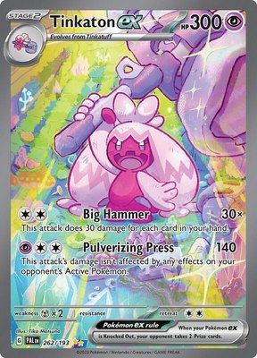 Tinkaton ex, Paldea Evolved
