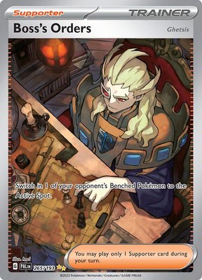 Boss's Orders, Paldea Evolved