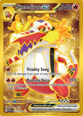 Skeledirge ex, Paldea Evolved