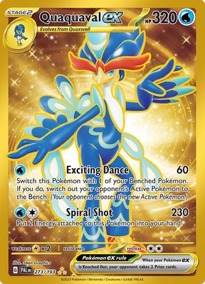 Quaquaval ex, Paldea Evolved