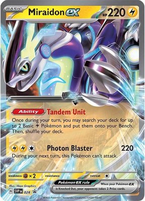 Miraidon ex, Scarlet & Violet Promo Cards