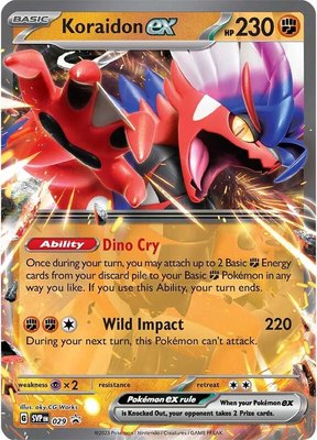 Koraidon ex, Scarlet & Violet Promo Cards