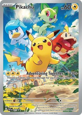 Pikachu, Scarlet & Violet Promo Cards