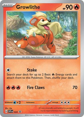 Growlithe, Scarlet & Violet Promo Cards