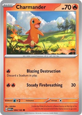 Charmander, Scarlet & Violet 151