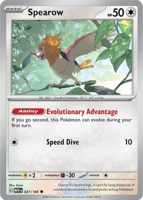 Spearow, Scarlet & Violet 151