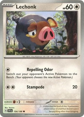 Lechonk (Holo), Deck Exclusives