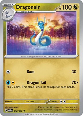 Dragonair, Obsidian Flames