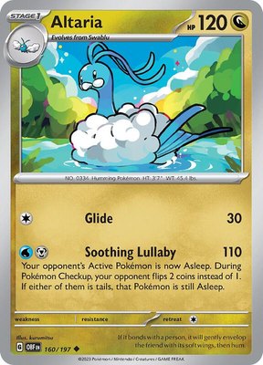 Altaria, Obsidian Flames