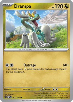 Drampa, Obsidian Flames