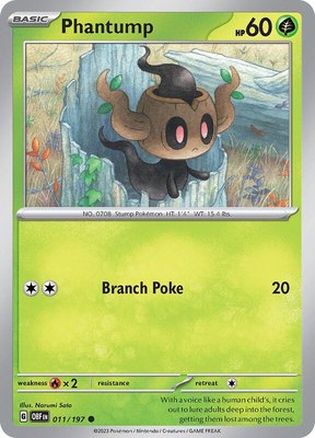Phantump, Obsidian Flames