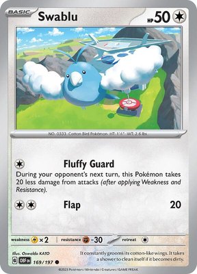 Swablu, Obsidian Flames