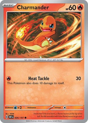 Charmander, Obsidian Flames