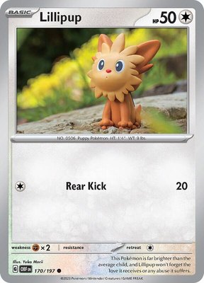 Lillipup, Obsidian Flames