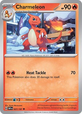 Charmeleon, Obsidian Flames