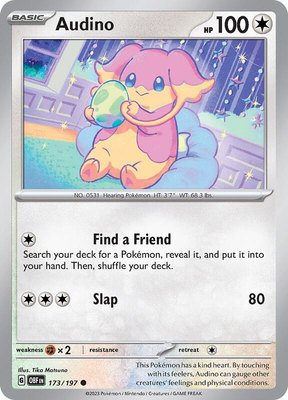 Audino, Obsidian Flames