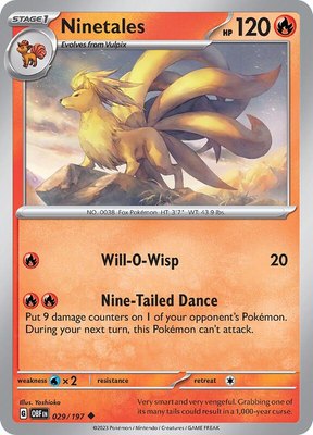 Ninetales, Obsidian Flames