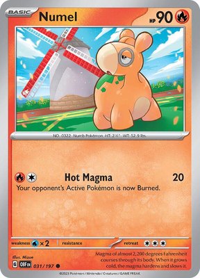 Numel, Obsidian Flames