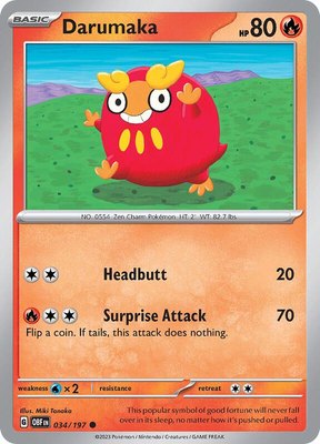 Darumaka, Obsidian Flames