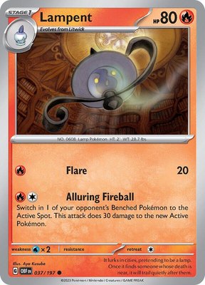 Lampent, Obsidian Flames