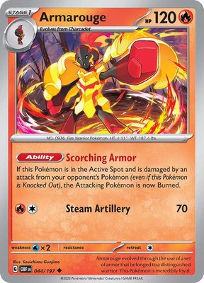 Armarouge, Obsidian Flames
