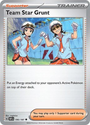 Team Star Grunt, Obsidian Flames