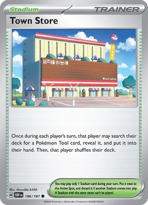 Town Store, Obsidian Flames