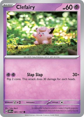 Clefairy, Obsidian Flames