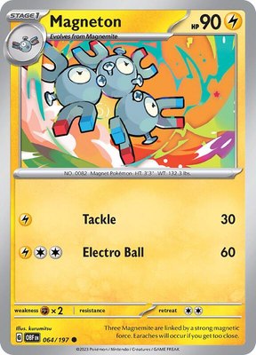 Magneton, Obsidian Flames