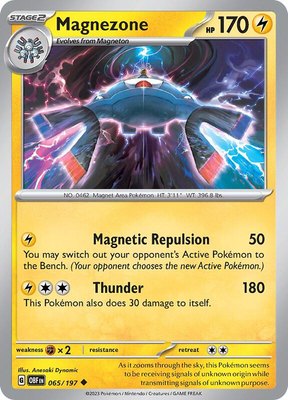 Magnezone, Obsidian Flames