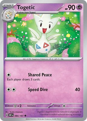 Togetic, Obsidian Flames