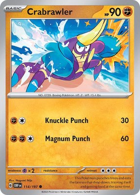 Crabrawler, Obsidian Flames