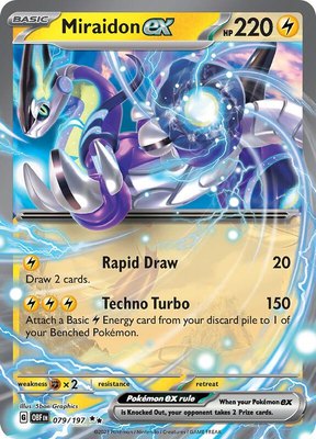 Miraidon ex, Obsidian Flames