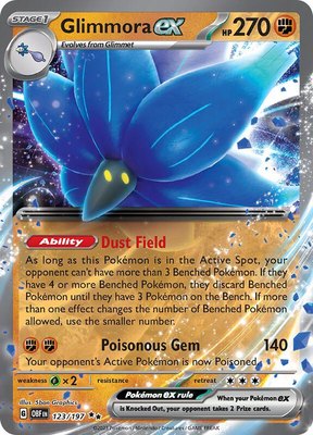 Glimmora ex, Obsidian Flames