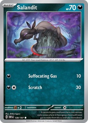 Salandit, Obsidian Flames
