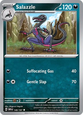 Salazzle, Obsidian Flames