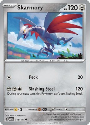 Skarmory, Obsidian Flames