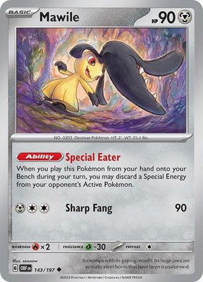 Mawile, Obsidian Flames