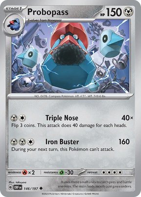 Probopass, Obsidian Flames