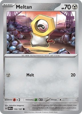 Meltan, Obsidian Flames