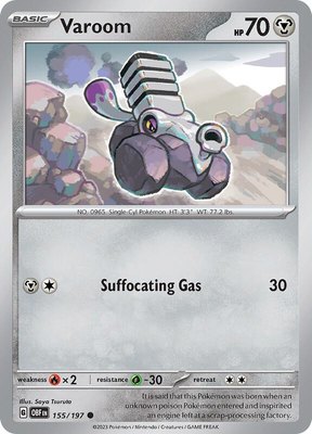 Varoom, Obsidian Flames